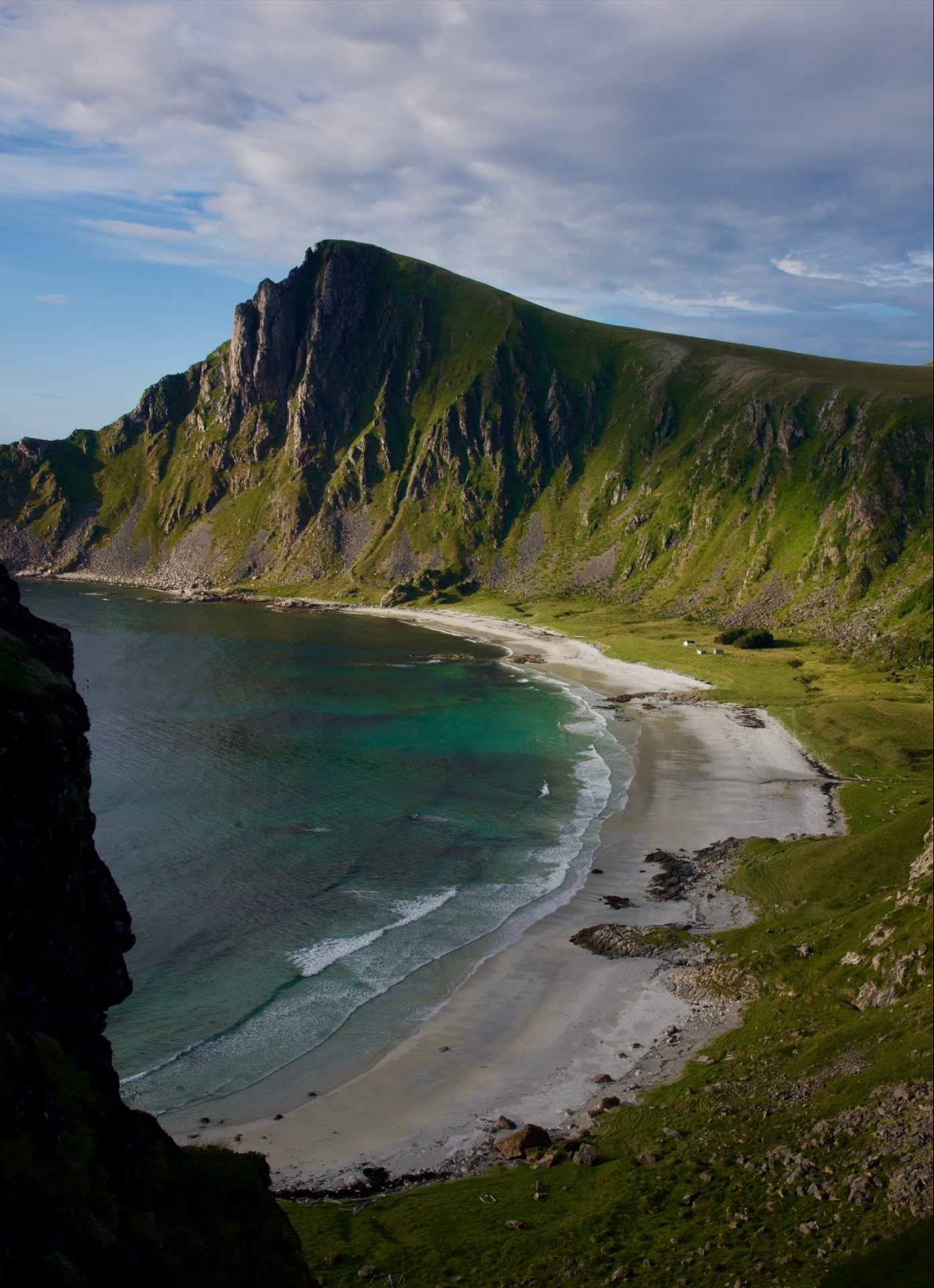 Nordic rocky coastline